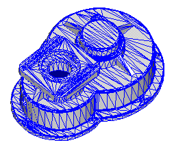 Creo SLA Surface Image for Input to Rapid Prototyping