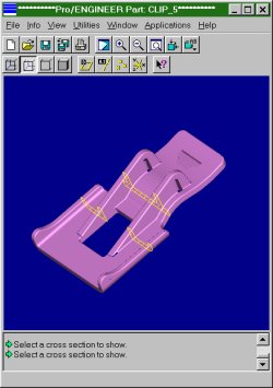 GE Lexan polycarbonate pager clip